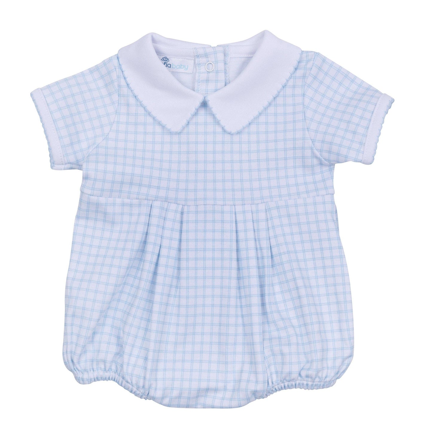 Blue Peek-A-Boo Wishes Collared Bubble