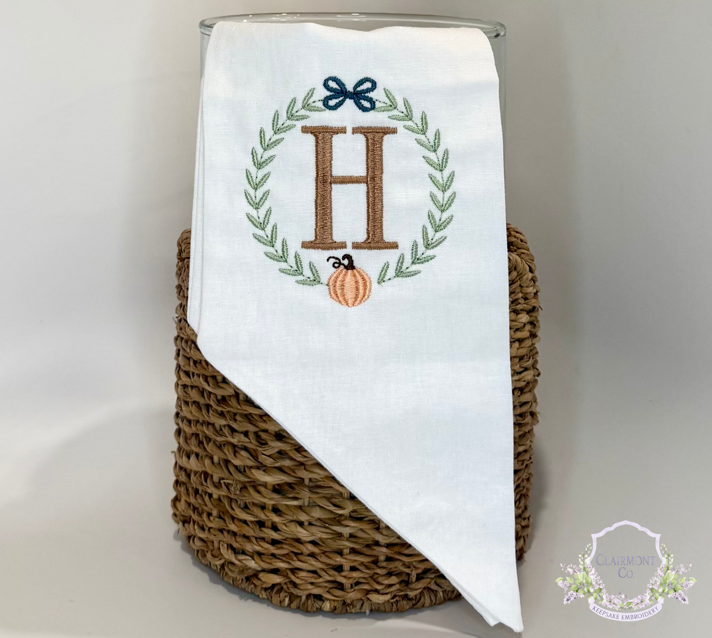 Fall Wreath Sash