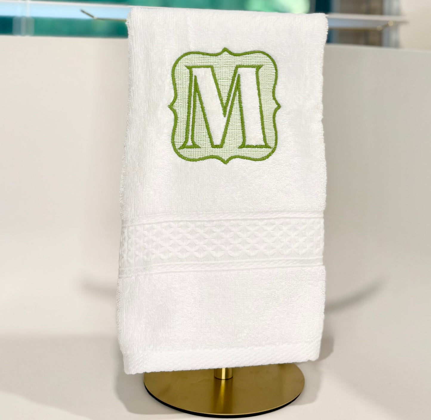 Personalized Embroidered Hand Towel